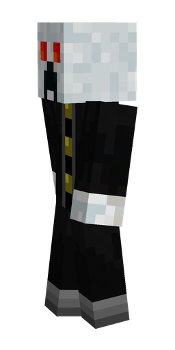 Black skin: body, left side render
