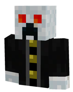 Black skin: bust render