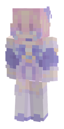 Blue skin: body, front render