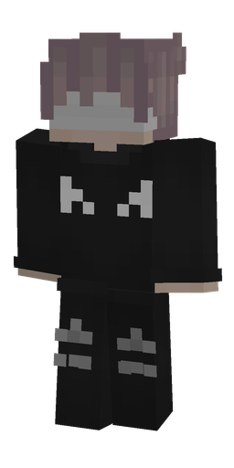Black skin: body, front render