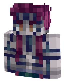 Blue skin: bust render