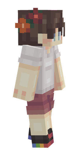 Orange skin: body, right side render