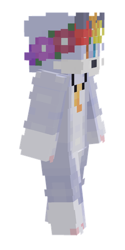 Blue skin: body, right side render