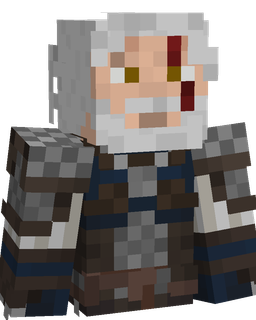 Blue skin: bust render