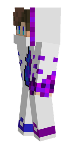 Black skin: body, left side render