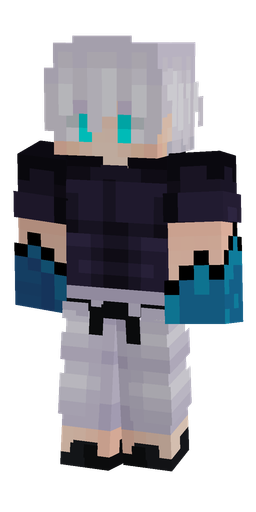 Black skin: body, front render
