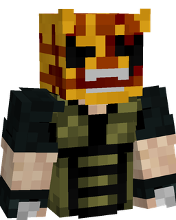 Black skin: bust render