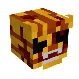 Black skin: head render