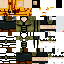 Black skin: raw texture render