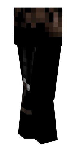 Black skin: body, left side render