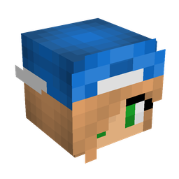 Blue skin: head render