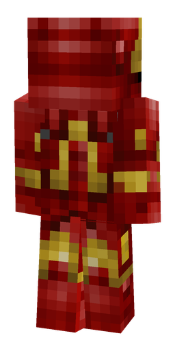 Orange skin: body, back render