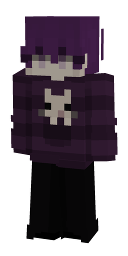 Black skin: body, front render