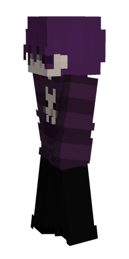 Black skin: body, left side render