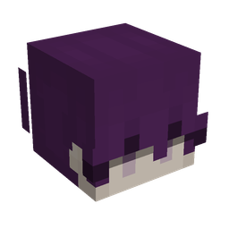 Black skin: head render