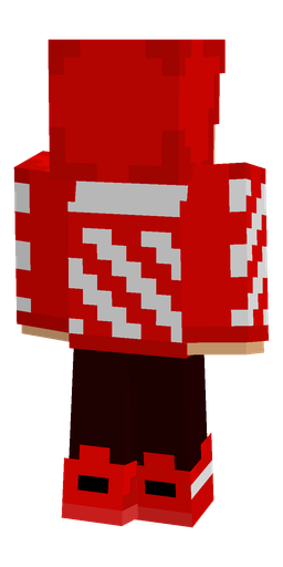 Black skin: body, back render