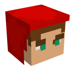 Black skin: head render