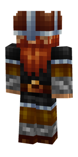 Black skin: body, front render