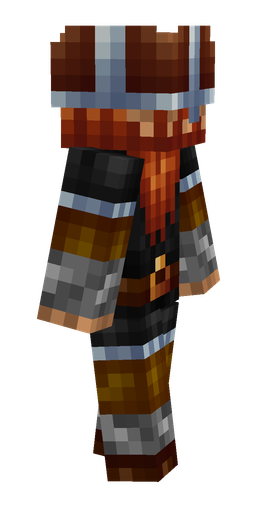 Black skin: body, right side render