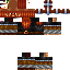 Black skin: raw texture render