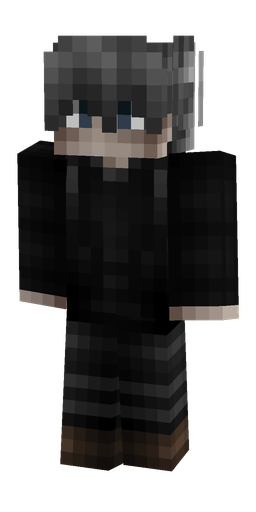 Black skin: body, front render