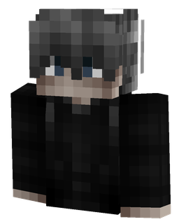 Black skin: bust render