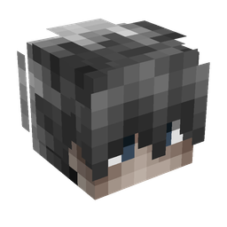 Black skin: head render