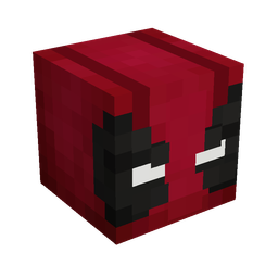 Black skin: head render
