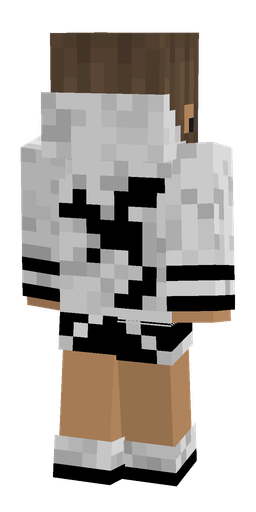 Brown skin: body, back render