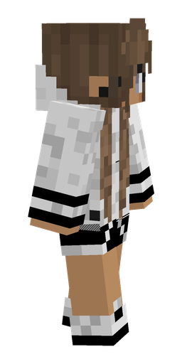 Brown skin: body, right side render