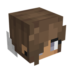 Brown skin: head render