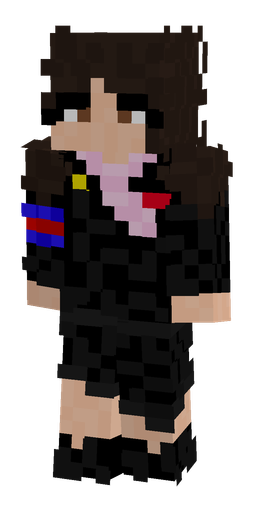 Black skin: body, front render
