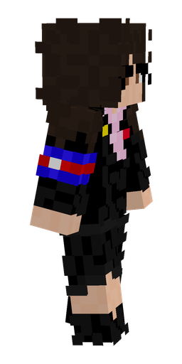 Black skin: body, right side render