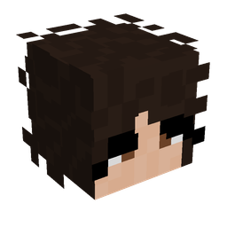 Black skin: head render
