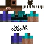Black skin: raw texture render