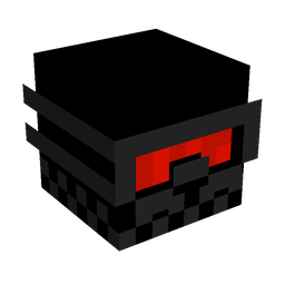 Black skin: head render