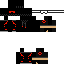Black skin: raw texture render