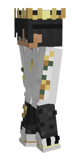 Black skin: body, left side render