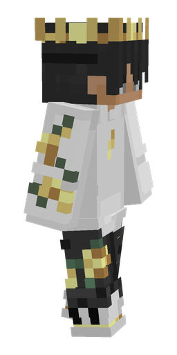 Black skin: body, right side render