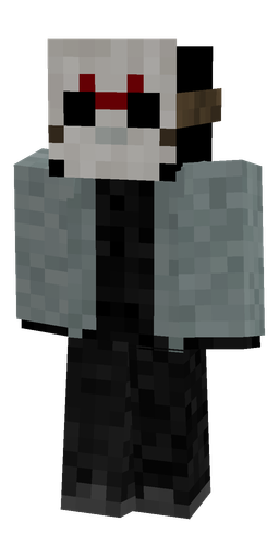 Black skin: body, front render