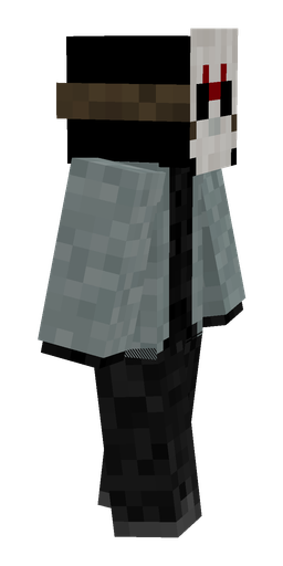 Black skin: body, right side render