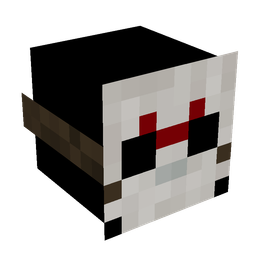 Black skin: head render