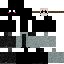 Black skin: raw texture render