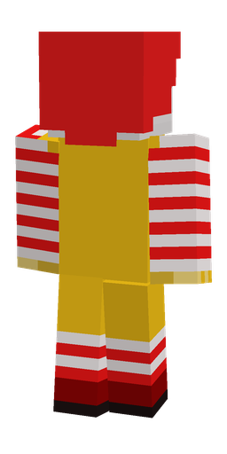 Classic skin: body, back render