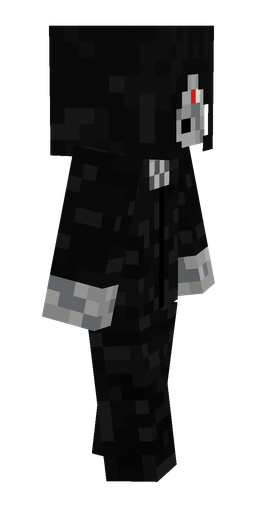 Black skin: body, right side render