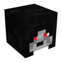 Black skin: head render