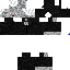 Black skin: raw texture render