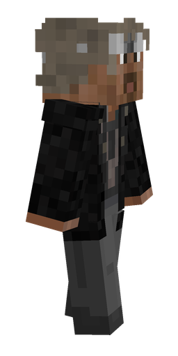 Black skin: body, right side render