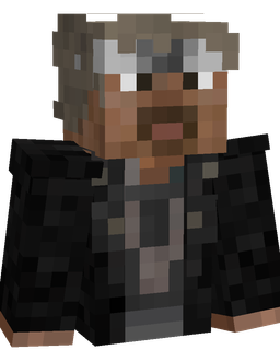 Black skin: bust render