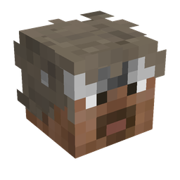 Black skin: head render